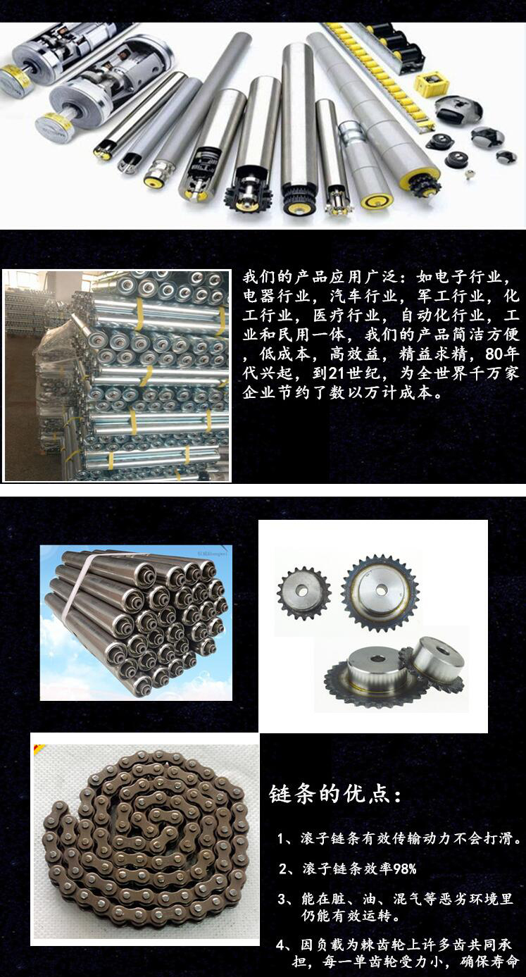 無動力滾筒輸送機配件